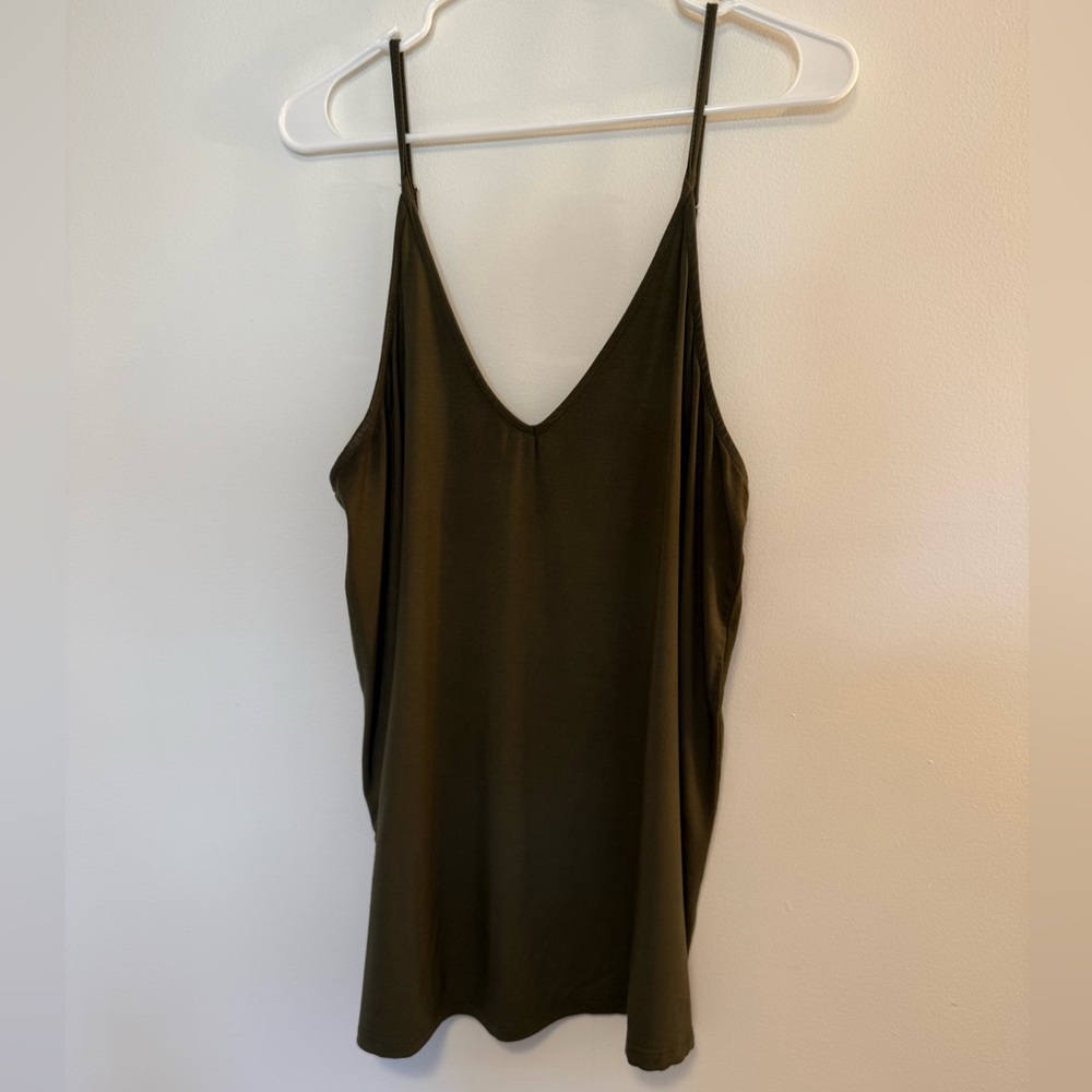 LOLONG V Neck Tank Top Spaghetti Strap